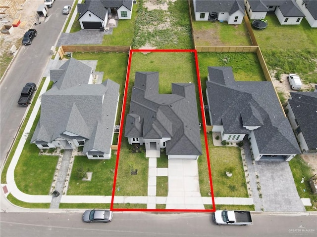 910 Azalea St, Mission, TX 78574 - aerial perspective of suburban area