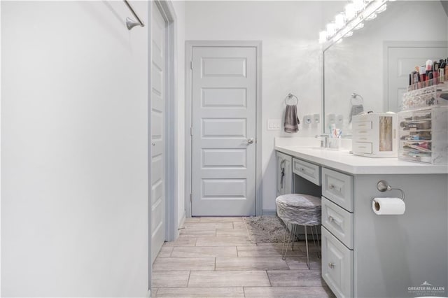 705 New Orleans Cir, Pharr, TX 78577 - bathroom with wood finish floors and vanity