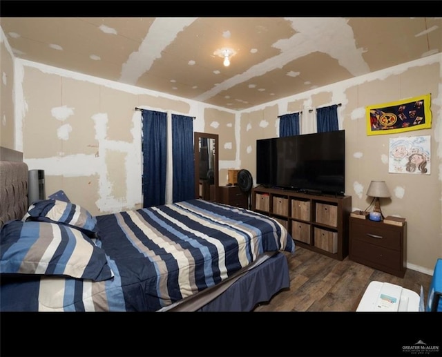 9913 Daniec St, Edinburg, TX 78542 - bedroom featuring wood finished floors