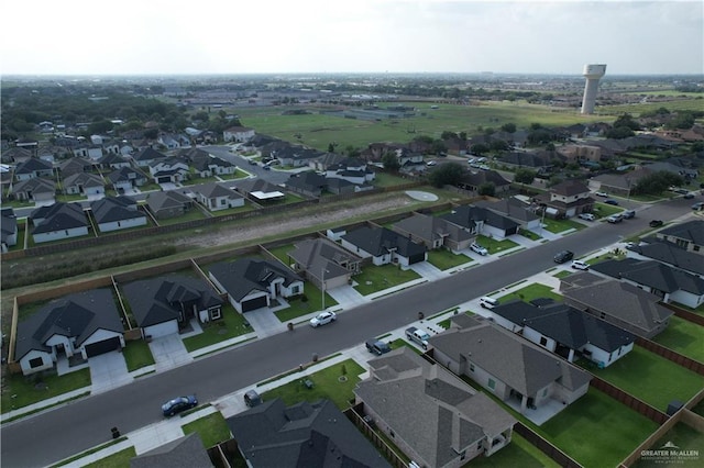 3929 Burr Dr, Edinburg, TX 78542 - aerial overview of property's location featuring nearby suburban area