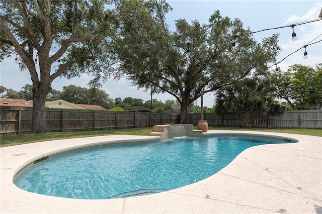 1409 Pine Ct, Harlingen, TX 78550 - view of pool featuring a fenced backyard and a patio area