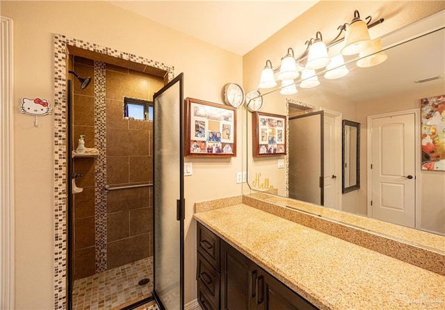 1033 Esteban Ave, Pharr, TX 78577 - full bath with a stall shower and vanity