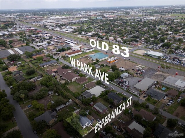108 S Esperanza St, Pharr, TX 78577 - aerial view of property and surrounding area