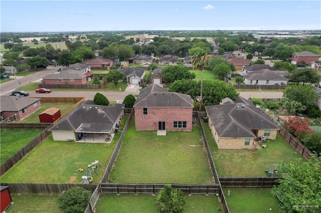 3017 Paradise Ave, Harlingen, TX 78552 - aerial perspective of suburban area