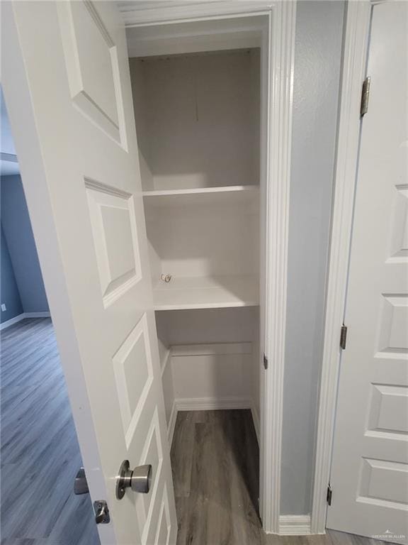 view of closet