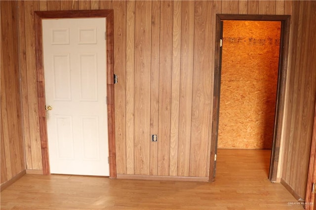 interior space featuring light hardwood / wood-style floors