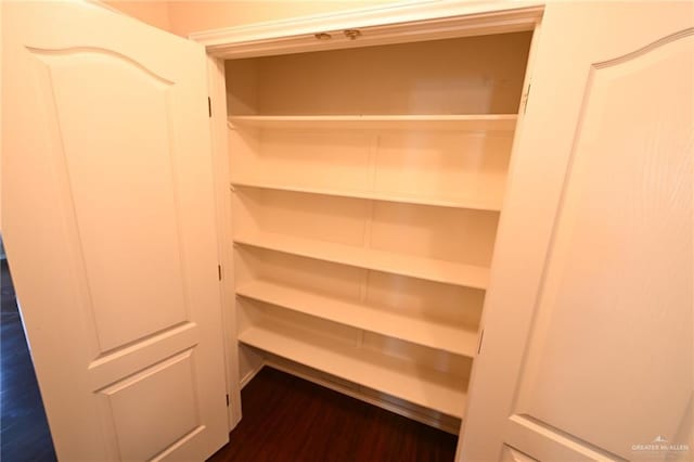 view of closet