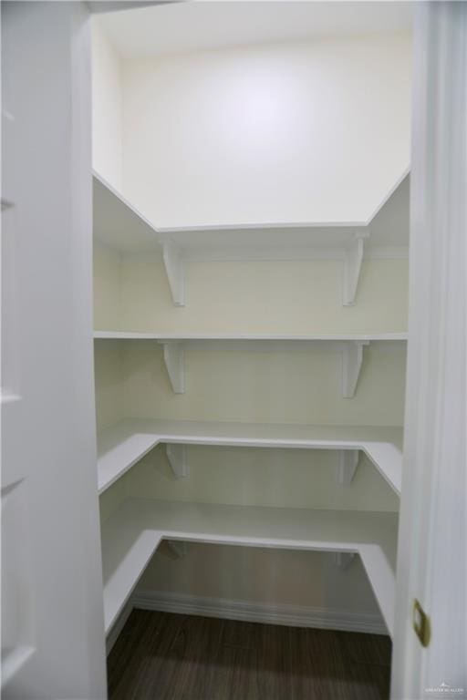 view of pantry