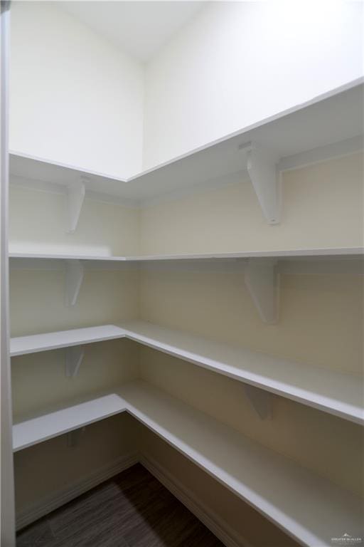 view of pantry