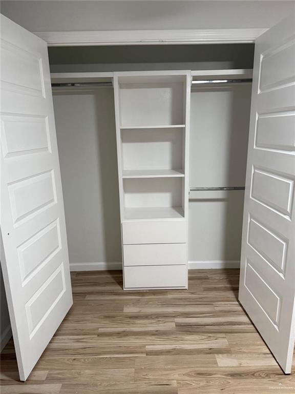 view of closet