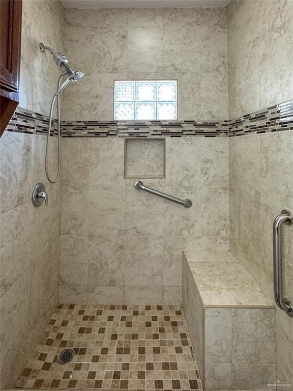 full bath with a stall shower