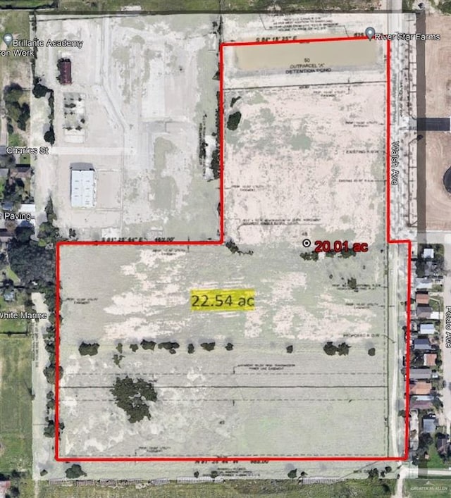 715 Walsh Ave, Mission TX, 78572 land for sale