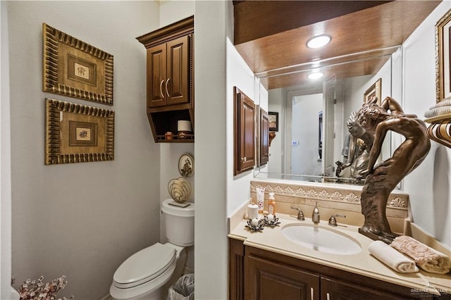 1901 Pecos St, Mission, TX 78572 - half bath featuring toilet and vanity