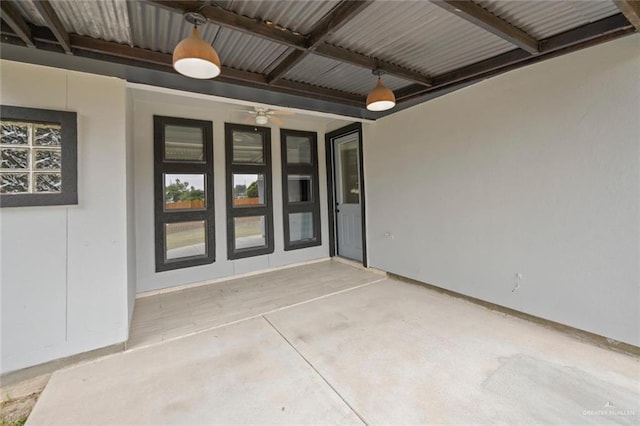 604 Hackberry Ave, Mission, TX 78572 - entrance to property with a ceiling fan