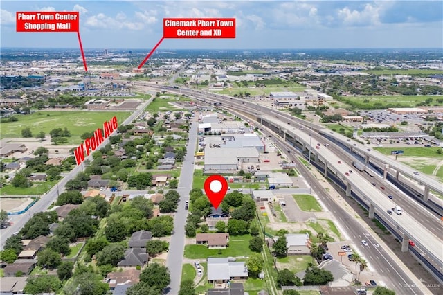 218 W Eller Ave, Pharr, TX 78577 - aerial view of a highway