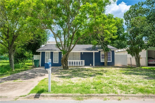 218 W Eller Ave, Pharr, TX 78577 - single story home featuring a porch and driveway