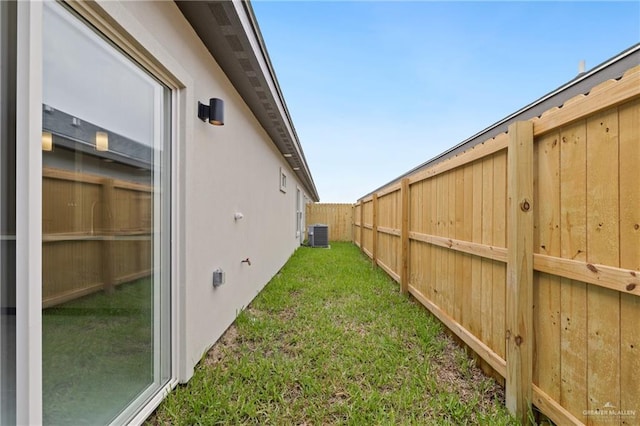 1901 W Violet Dr, Pharr, TX 78577 - view of yard featuring central air condition unit