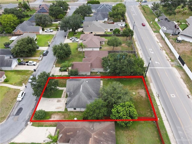1821 S Petunia Ave, Weslaco, TX 78596 - aerial view of residential area