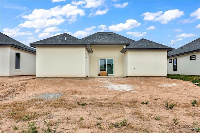 view of rear view of property