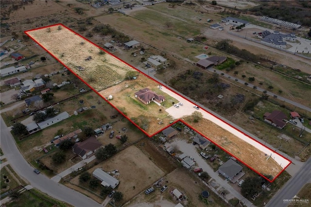 5514 N Minnesota Rd, Mission, TX 78574 - map / location featuring property parcel outlined