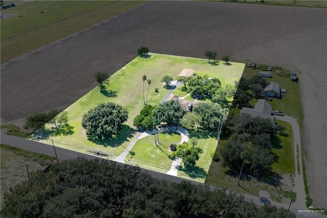 5129 N Mile 5 1/2 Rd W, Weslaco, TX 78599 - aerial overview of property's location featuring rural landscape