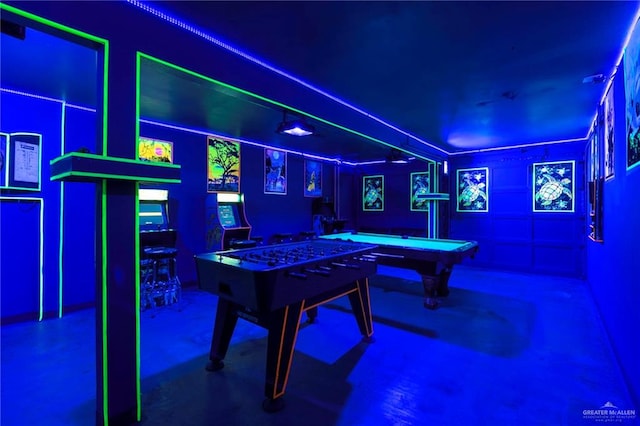 5805 Gulf Blvd, South Padre Island, TX 78597 - recreation room featuring pool table