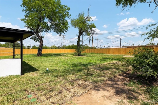 147 W Austin Blvd, Edinburg, TX 78539 - view of yard featuring fence
