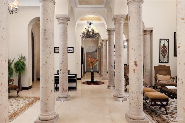 view of building lobby