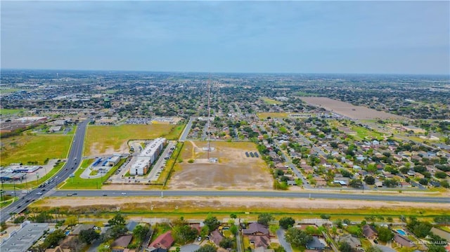 bird's eye view featuring a residential view