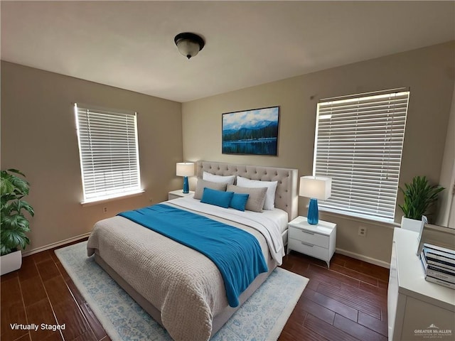 8802 N 29th Ln, Mcallen, TX 78504 - bedroom featuring dark wood finished floors