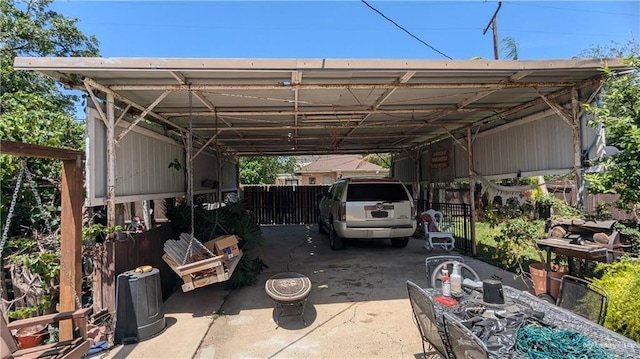 2104 Harvey St, Mcallen, TX 78501 - view of car parking with concrete driveway and fence