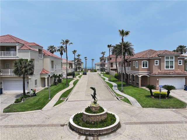 6503 Fountain Way S, Padre Island, TX 78597 - view of street with a residential view