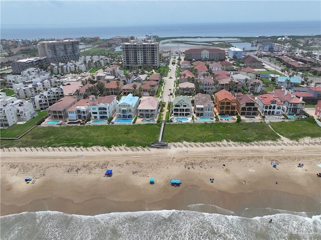6503 Fountain Way S, Padre Island, TX 78597 - aerial view of a large body of water