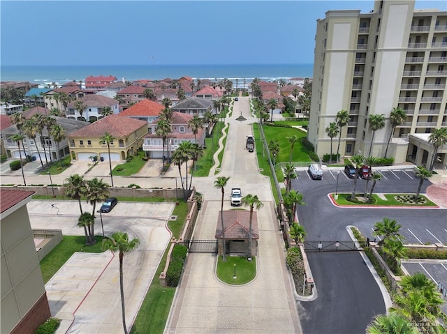6503 Fountain Way S, Padre Island, TX 78597 - drone / aerial view of a large body of water