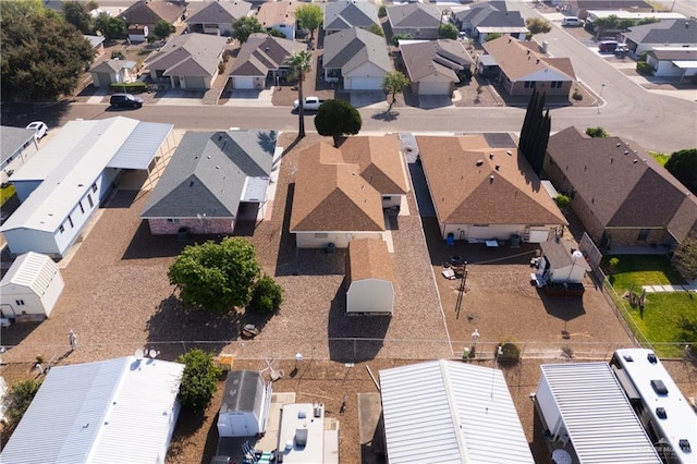 drone / aerial view featuring a residential view