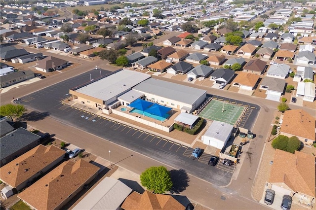 birds eye view of property featuring a residential view