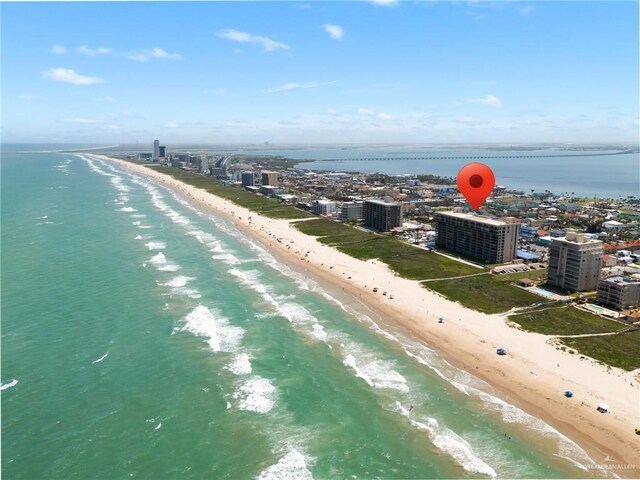 3000 Gulf Blvd Unit 701, South Padre Island, TX 78597 - drone / aerial view of extended coastline