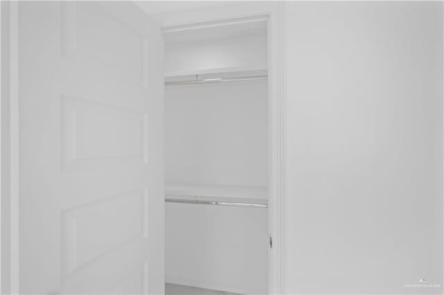 view of closet