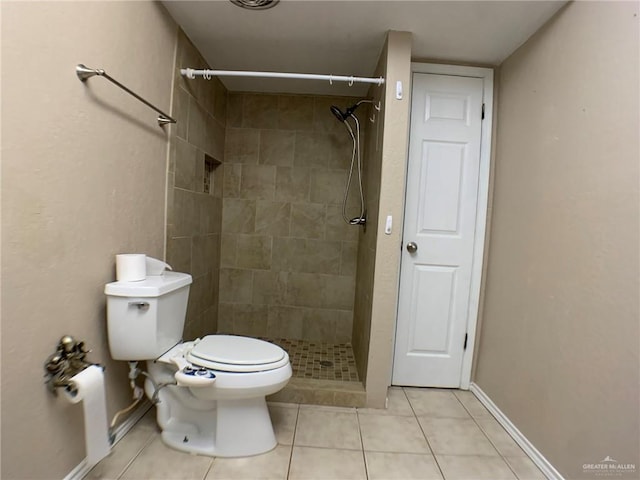 1802 N 17th St, Harlingen, TX 78550 - full bathroom with a stall shower and tile patterned floors