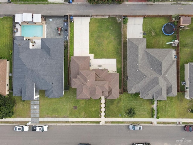 3120 La Puerta Ave, Edinburg, TX 78541 - bird's eye view of a pool area