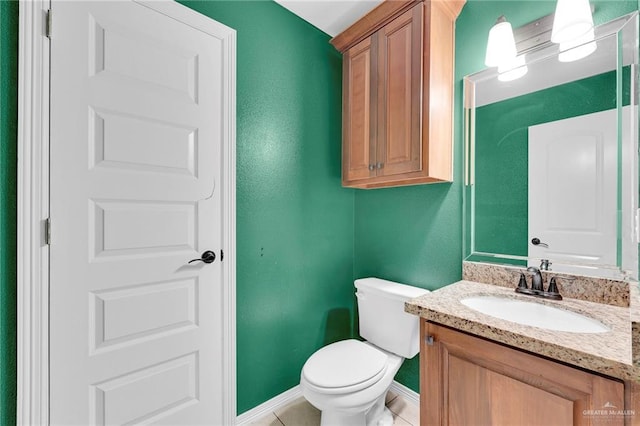 3120 La Puerta Ave, Edinburg, TX 78541 - bathroom featuring vanity and tile patterned floors
