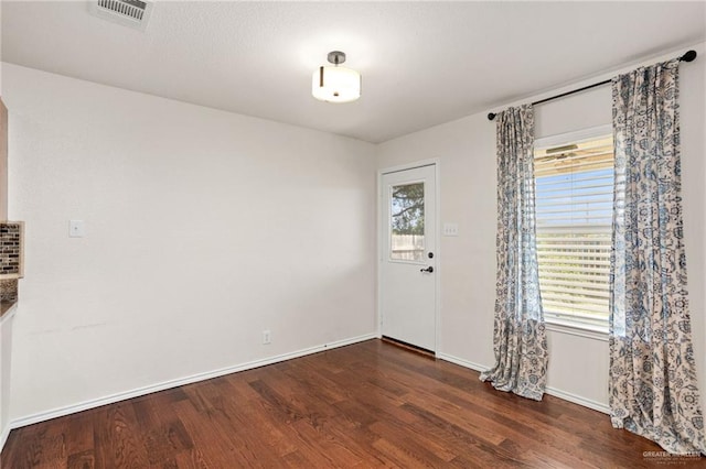125 Katie Ct, Boerne, TX 78006 - unfurnished dining area featuring dark wood finished floors