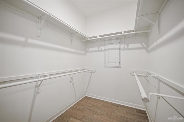 8306 N 34th Ln, Mcallen, TX 78504 - spacious closet with wood finished floors