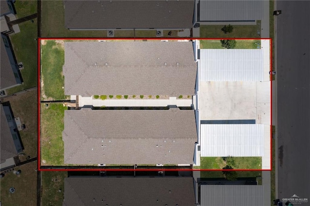 3808 Bella Costa Dr, Weslaco, TX 78596 - view of property location with property parcel outlined