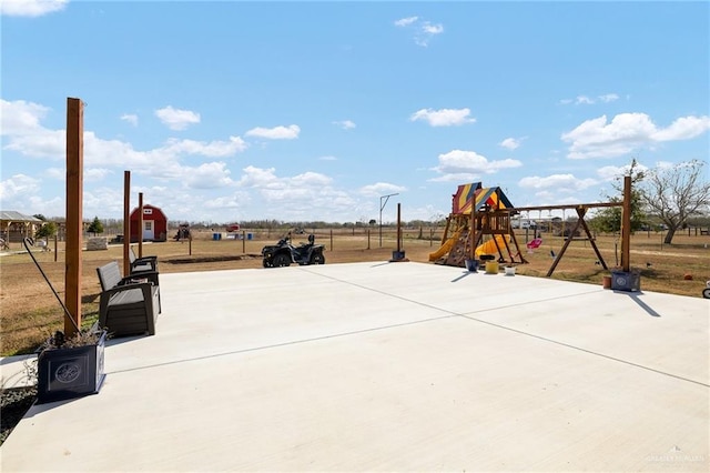 view of playground