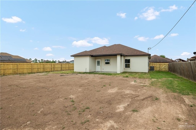 view of rear view of house