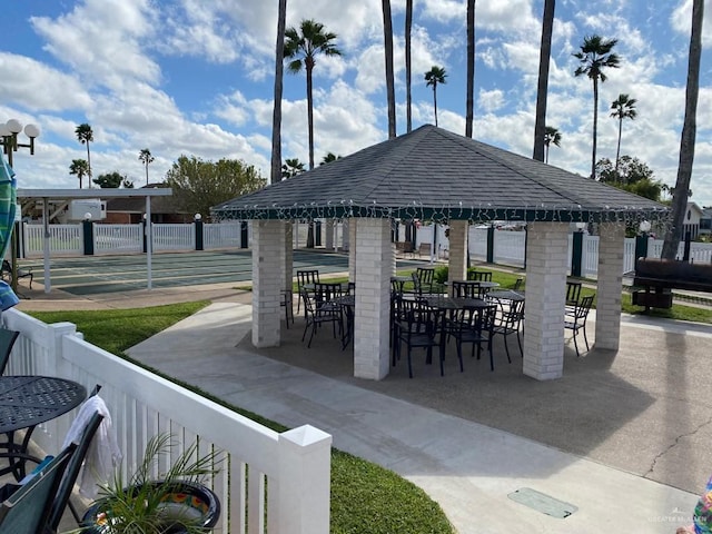 109 Green Gate Cir N, Palmview, TX 78572 - view of home's community featuring a gazebo