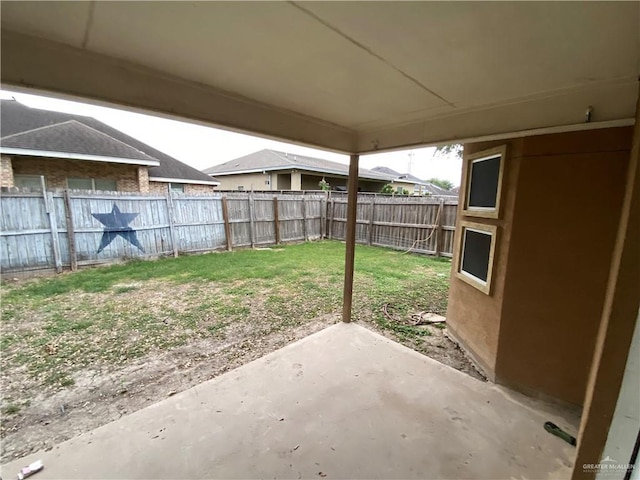 8500 S Norma St, Pharr, TX 78577 - view of yard with a fenced backyard and a patio area