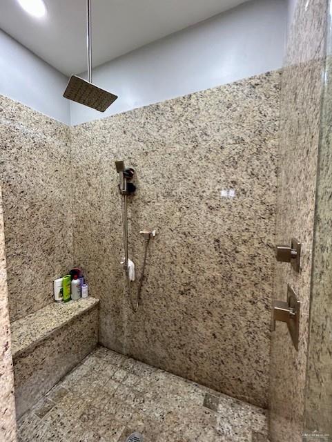 2417 E 28th St, Mission, TX 78574 - bathroom with a tile shower