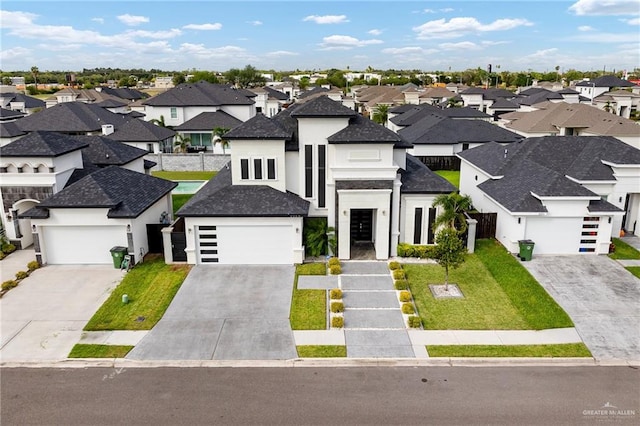 view of front of house with a front yard